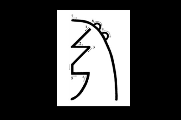 Canva Imagem do segundo símbolo sagrado do Reiki, denominado SEI-HEI-KI.