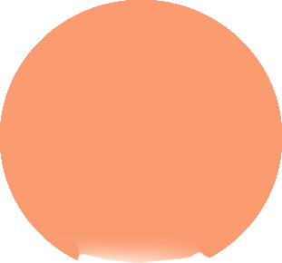 Bola de cristal laranja